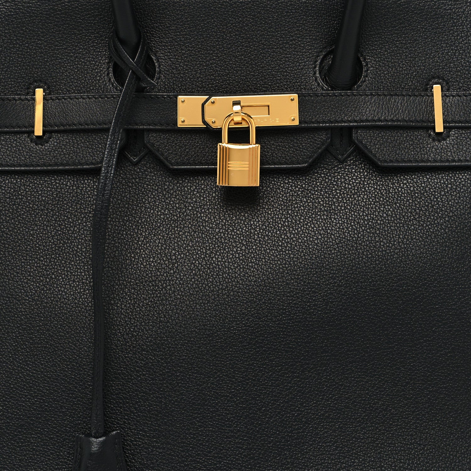 Hermes Taurillon Novillo Birkin 35 Black 8 of 12