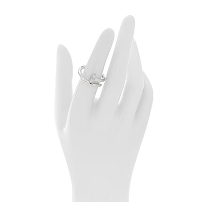 Cartier 18K White Gold Diamond Juste Un Clou Ring 53 6.25 2 of 5