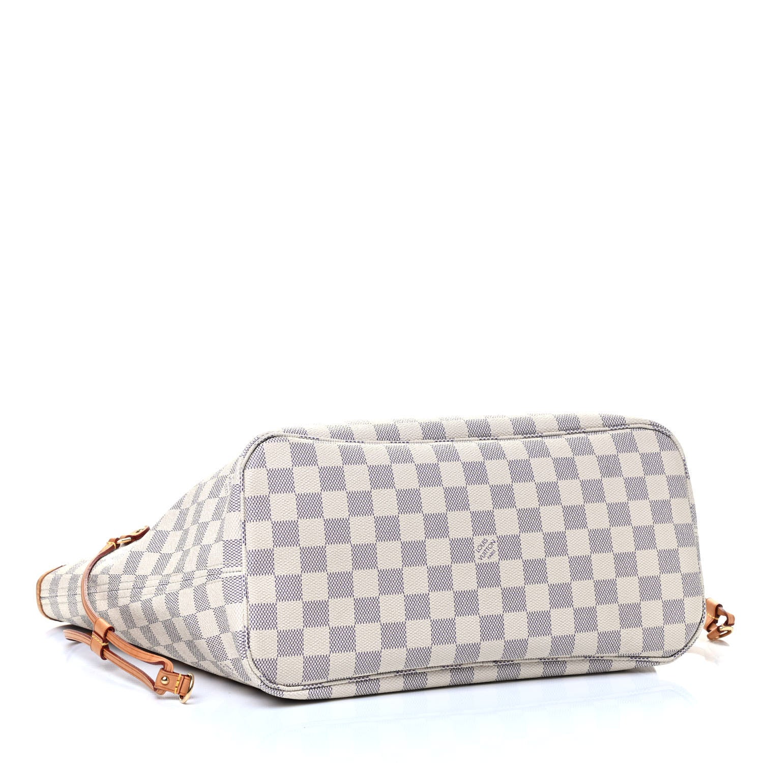 Louis Vuitton Damier Azur Neo Neverfull MM Rose Ballerine 3 of 4