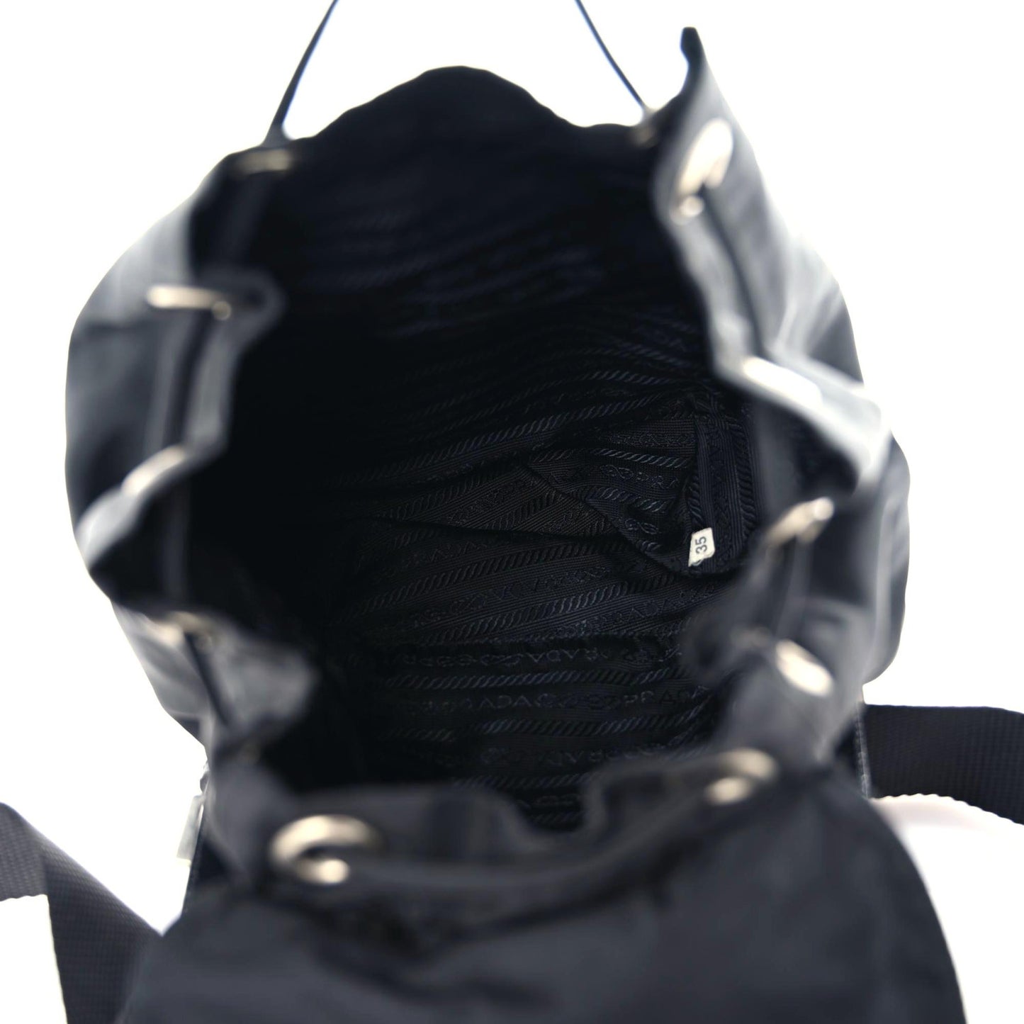Tessuto Nylon Vela Small Backpack Black