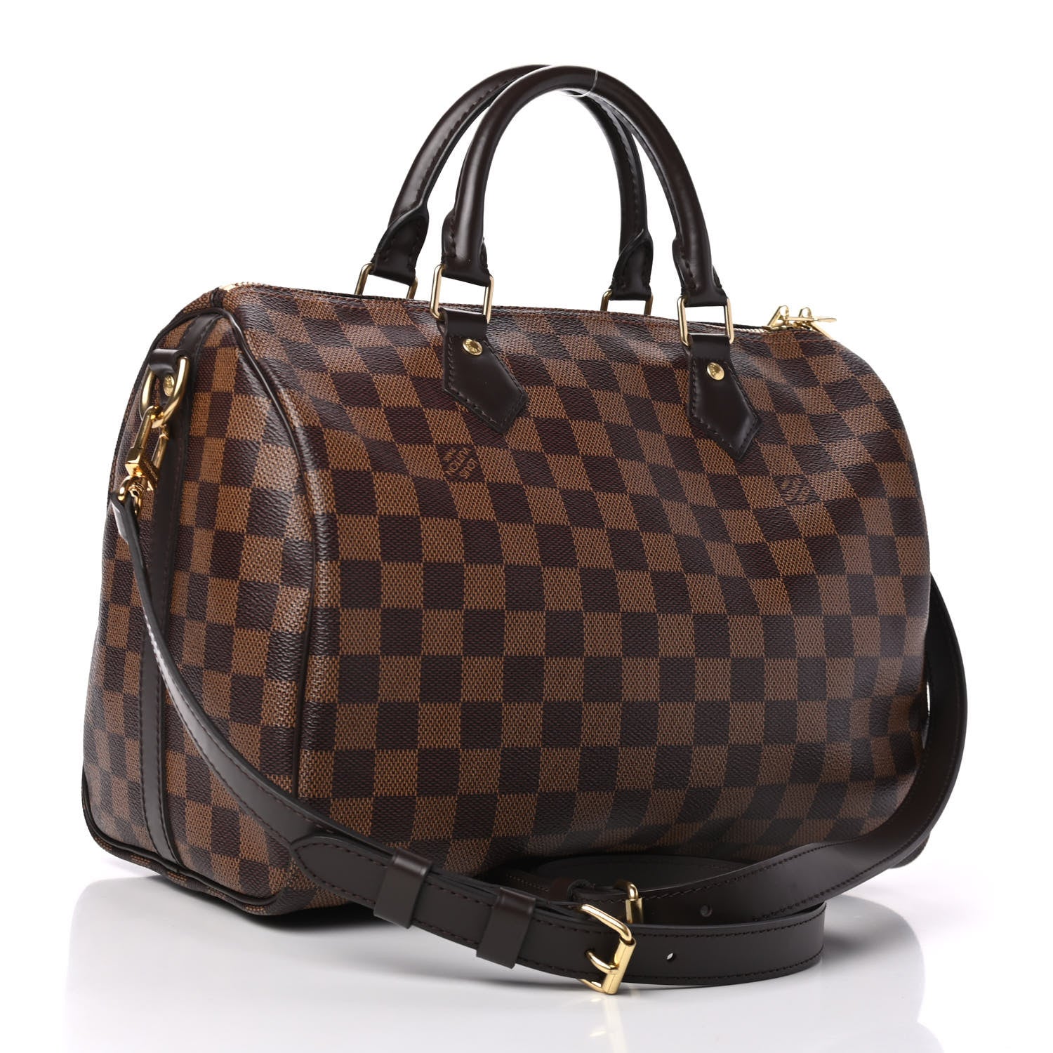 Louis Vuitton Damier Ebene Speedy Bandouliere 30 2 of 4