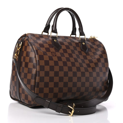 Louis Vuitton Damier Ebene Speedy Bandouliere 30 2 of 4