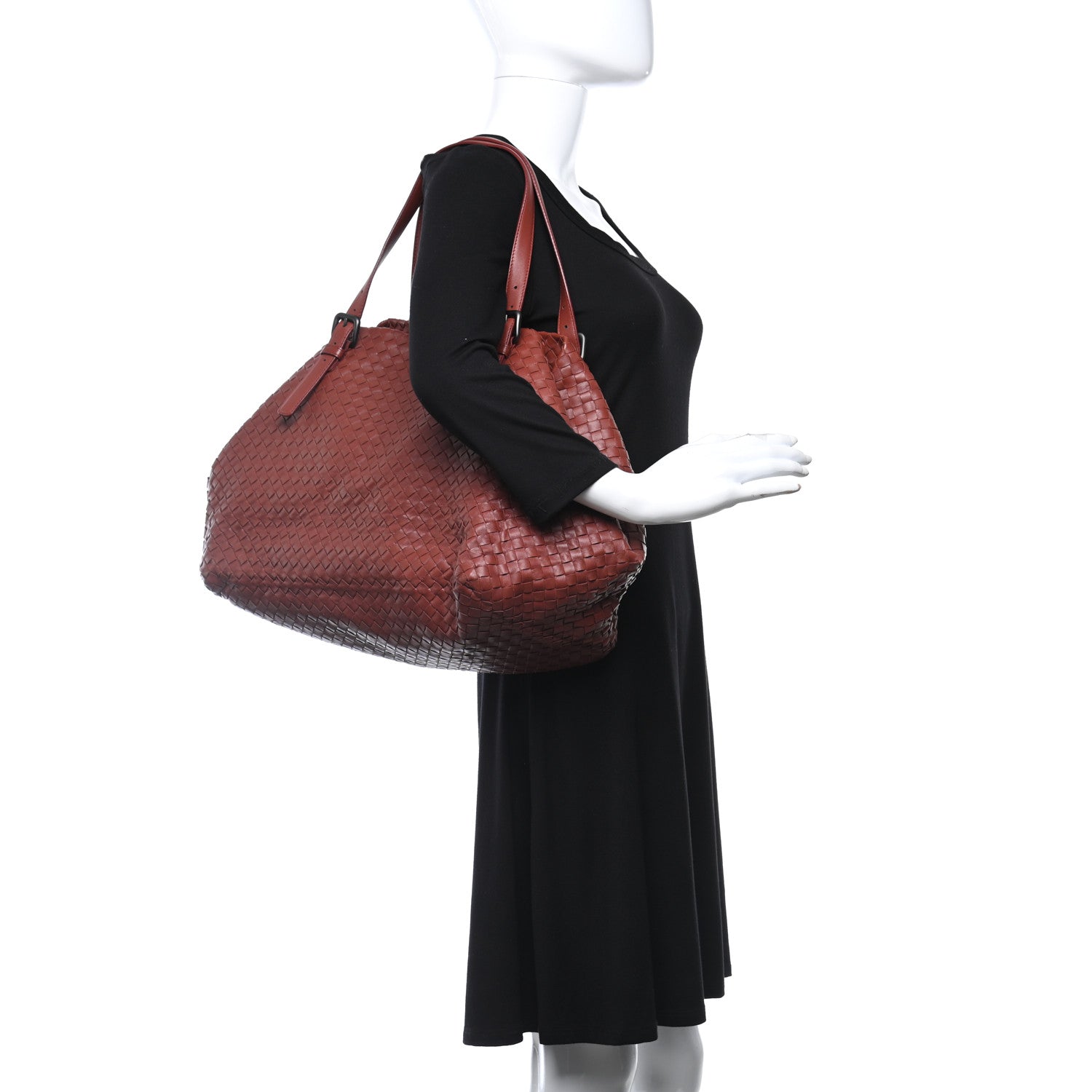 Bottega Veneta Nappa Intrecciato Large Cesta Tote Brique 2 of 9