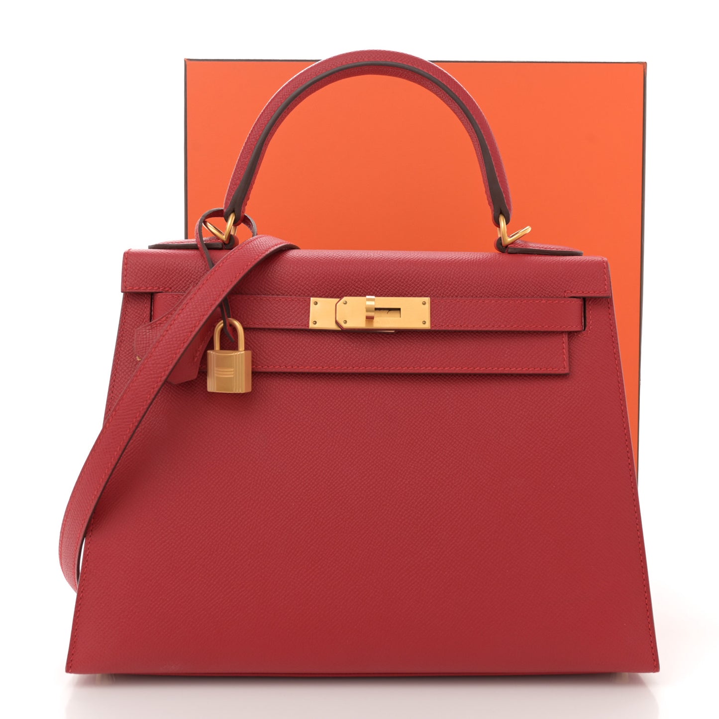 Epsom Horseshoe Kelly Sellier 28 Rouge Casaque