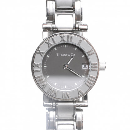 Tiffany Stainless Steel 25mm Atlas Quartz Watch Black 1 of 4
