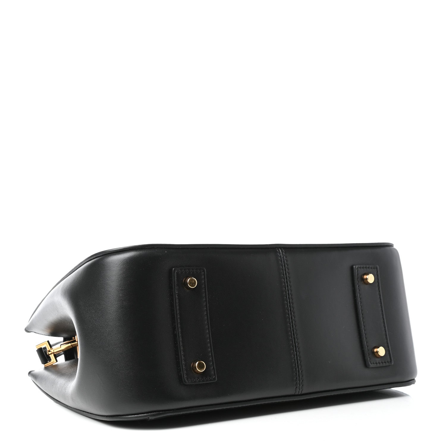 Versace Vitello Barocco Virtus Small Top Handle Shoulder Bag Black 5 of 11