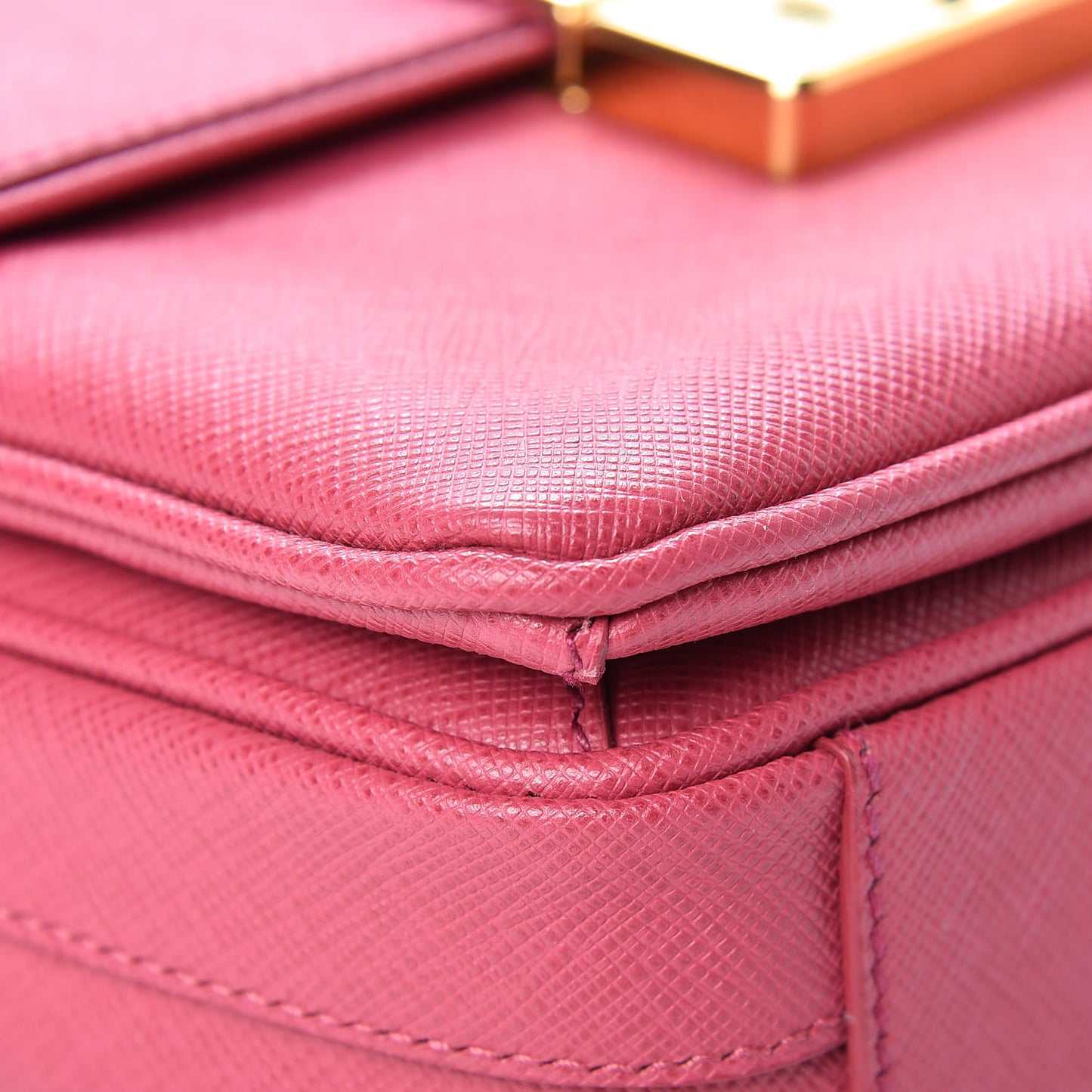 Saffiano Lux Crossbody Peonia