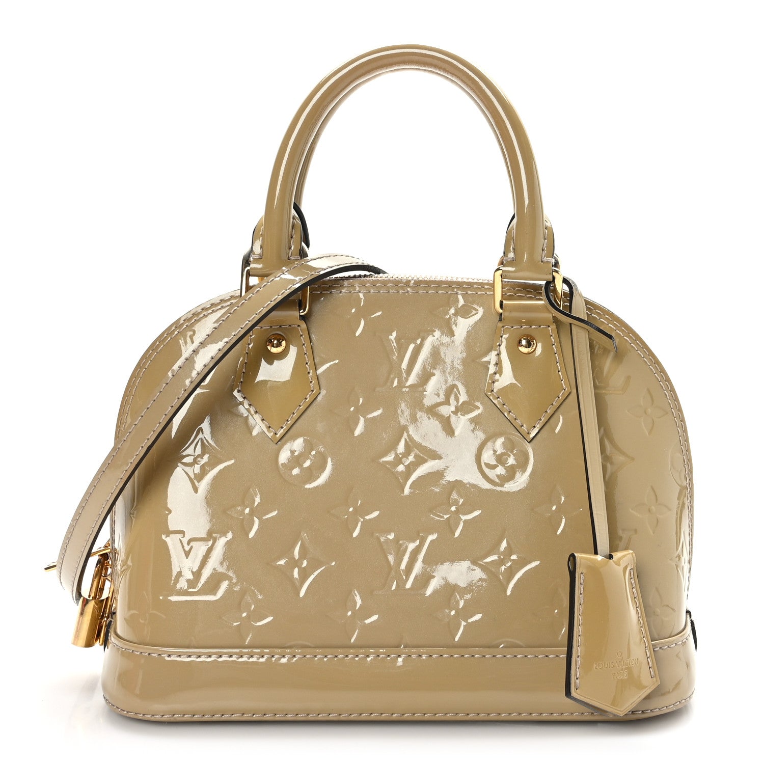 Louis Vuitton Vernis Alma BB Galet 1 of 8