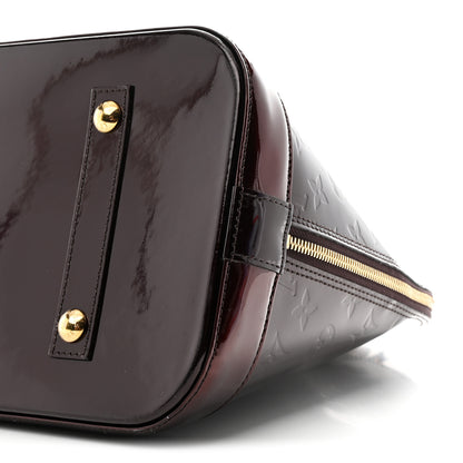 Louis Vuitton Vernis Alma GM Amarante 8 of 9