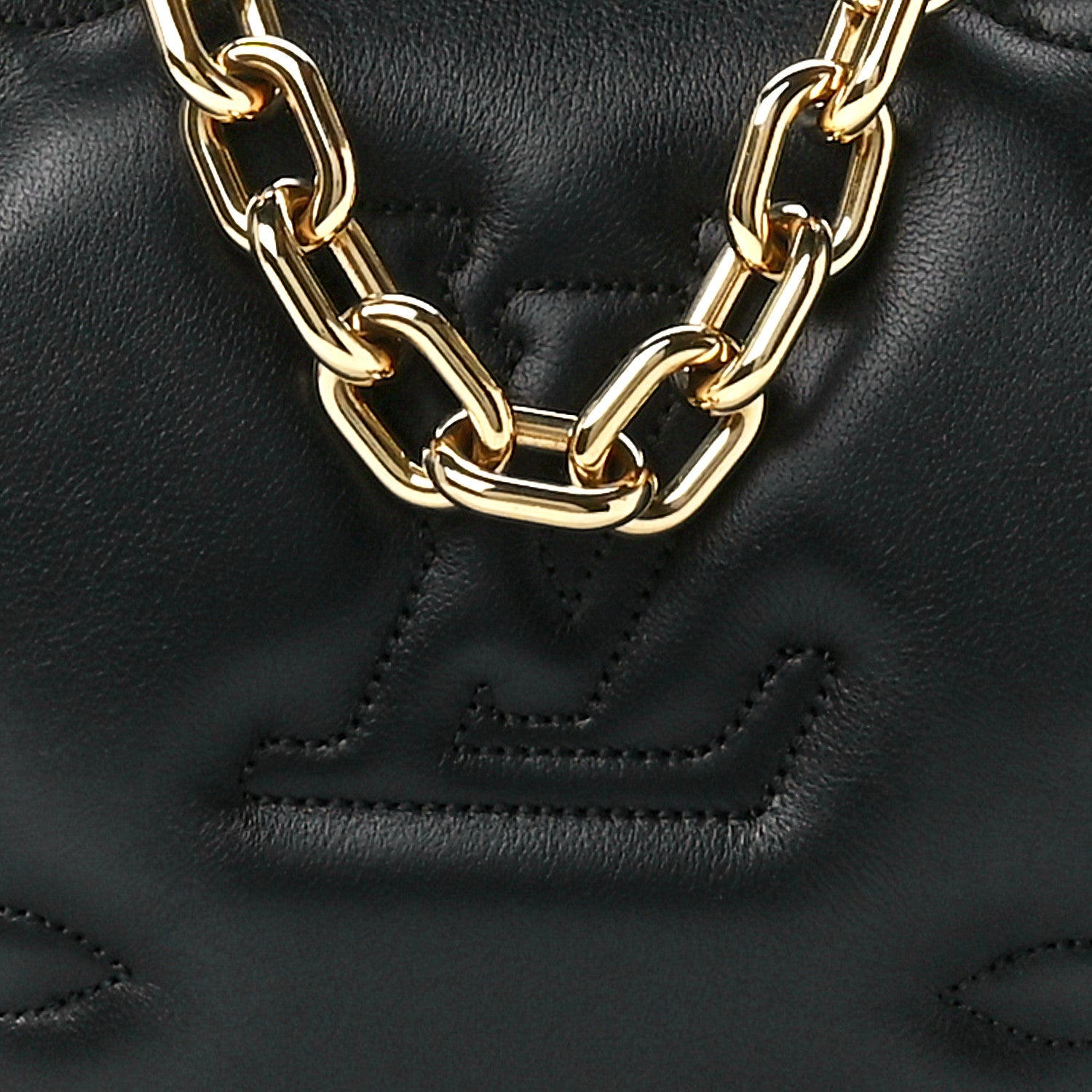 Louis Vuitton Calfskin Bubblegram Over The Moon Black 7 of 10