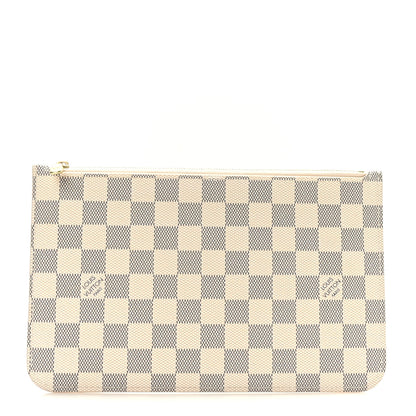 Louis Vuitton Damier Azur Neverfull MM GM Pochette 1 of 6