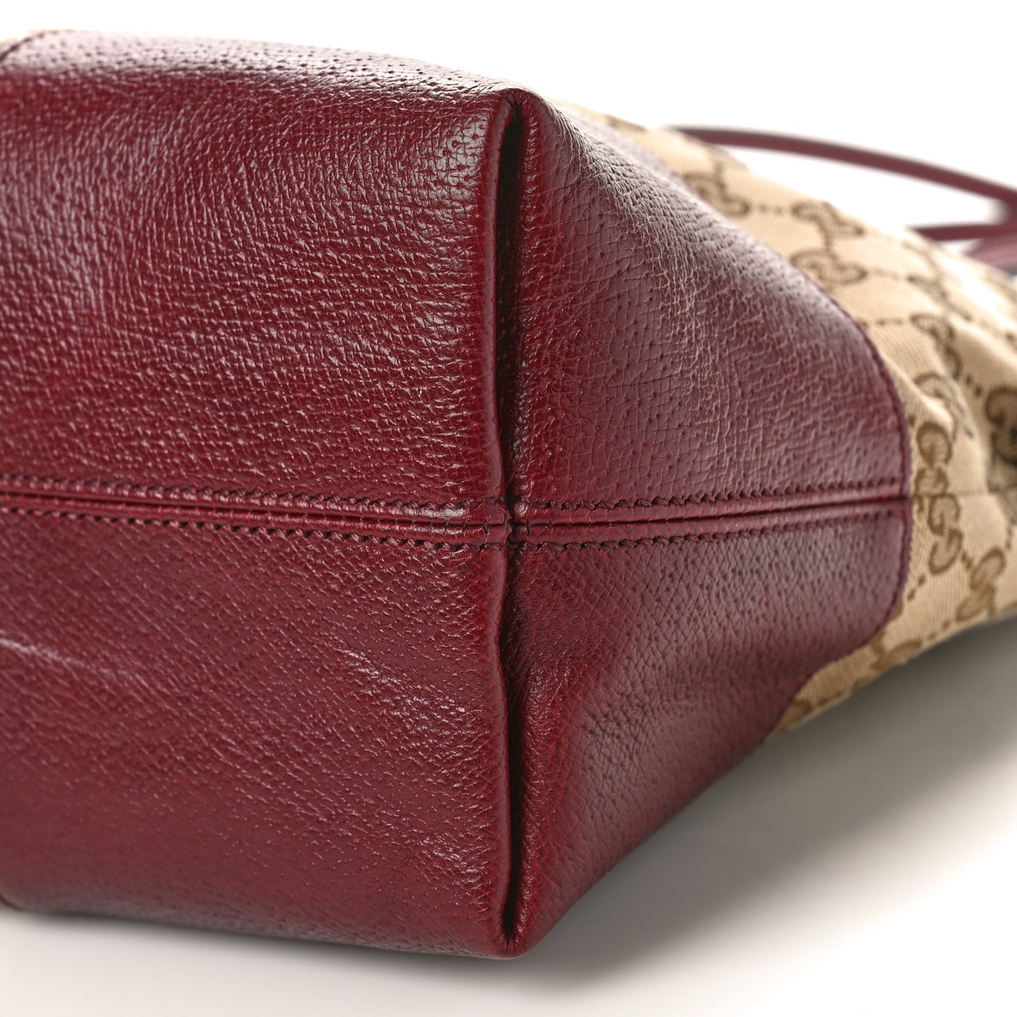 Monogram Medium Bree Shoulder Bag Ruby Red