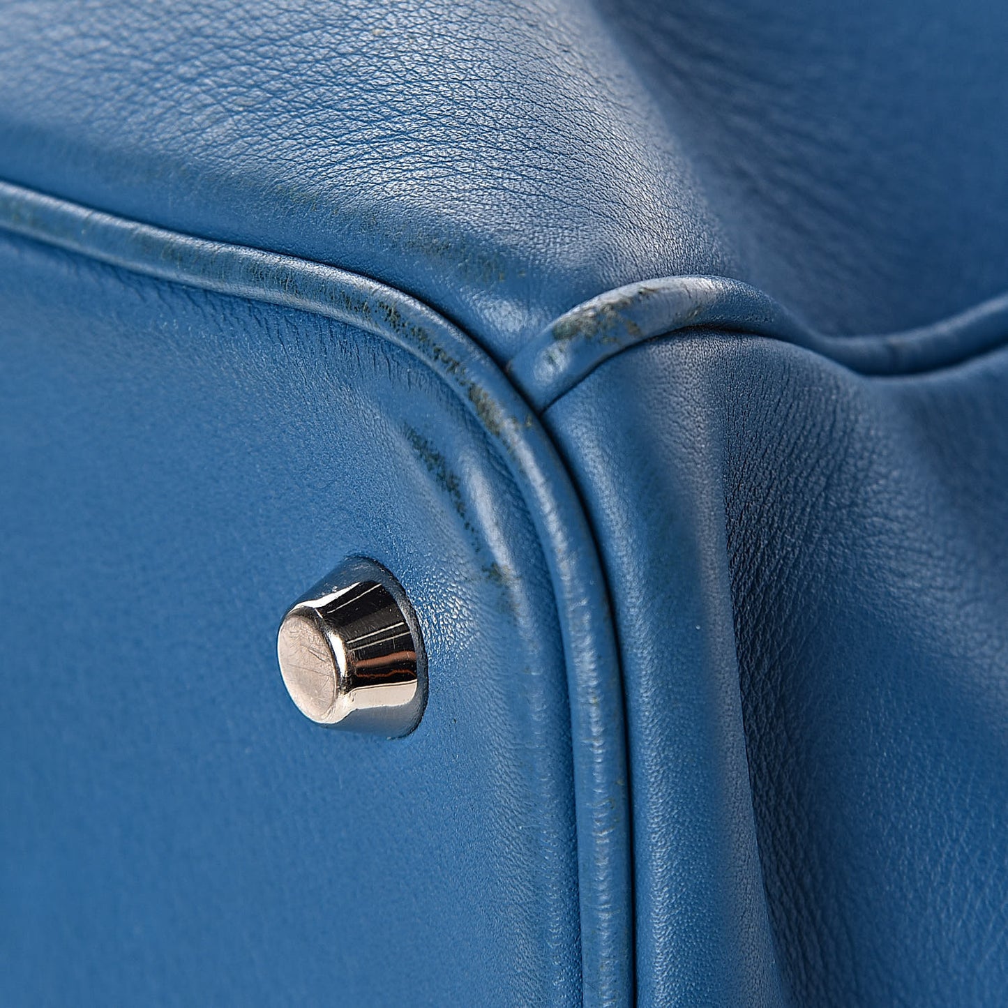 Smooth Calfskin Large Diorissimo Tote Blue