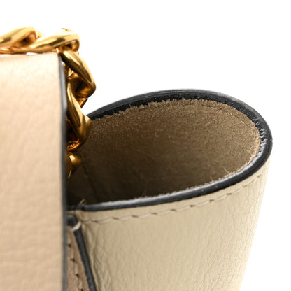 Chloe Grained Lambskin Drew Crossbody Beige 11 of 12
