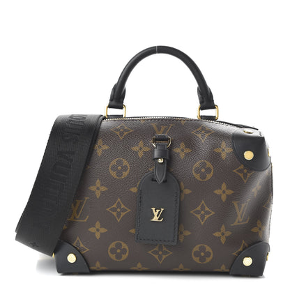 Louis Vuitton Monogram Petite Malle Souple Black 1 of 9