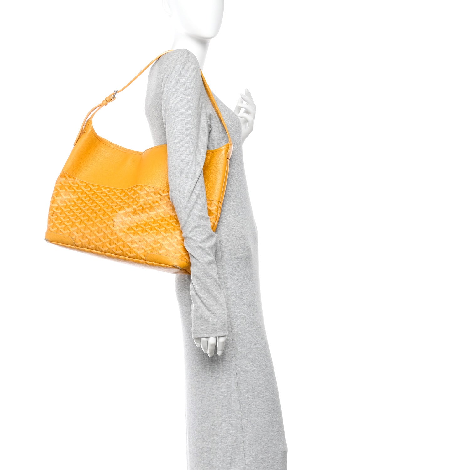 Goyard Goyardine Grenadines Hobo Yellow 2 of 13