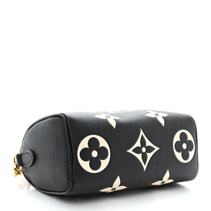 Louis Vuitton Empreinte Monogram Giant Nano Speedy Black Beige 4 of 10
