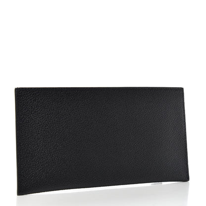 Louis Vuitton Calfskin Felicie Chain Wallet Card Holder Insert Black 3 of 6