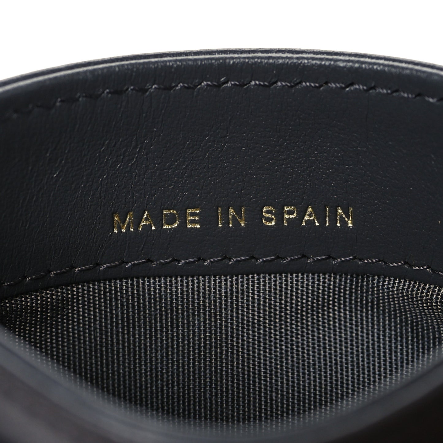 Lambskin Quilted Chanel 19 Card Holder Dark Grey