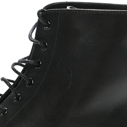 Balenciaga Calfskin Outdoor Rim Combat Boots 39 Black 12 of 13