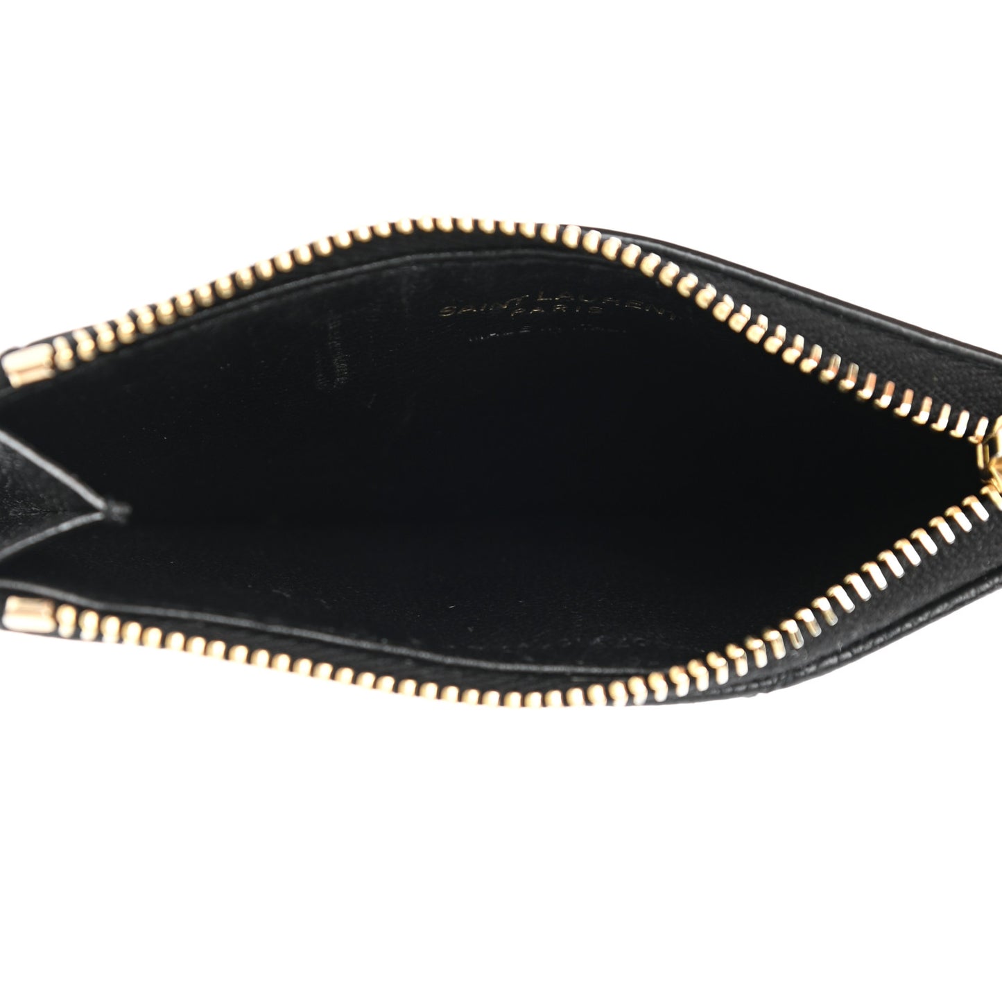 Monogram Grain de Poudre 5 Fragments Zip Pouch Card Holder Black