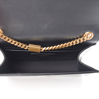 Saint Laurent Patent Small Monogram Kate Satchel Tortoiseshell 4 of 8