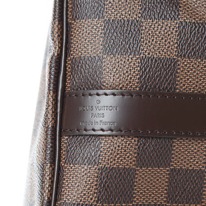 Louis Vuitton Damier Ebene Speedy Bandouliere 25 6 of 10