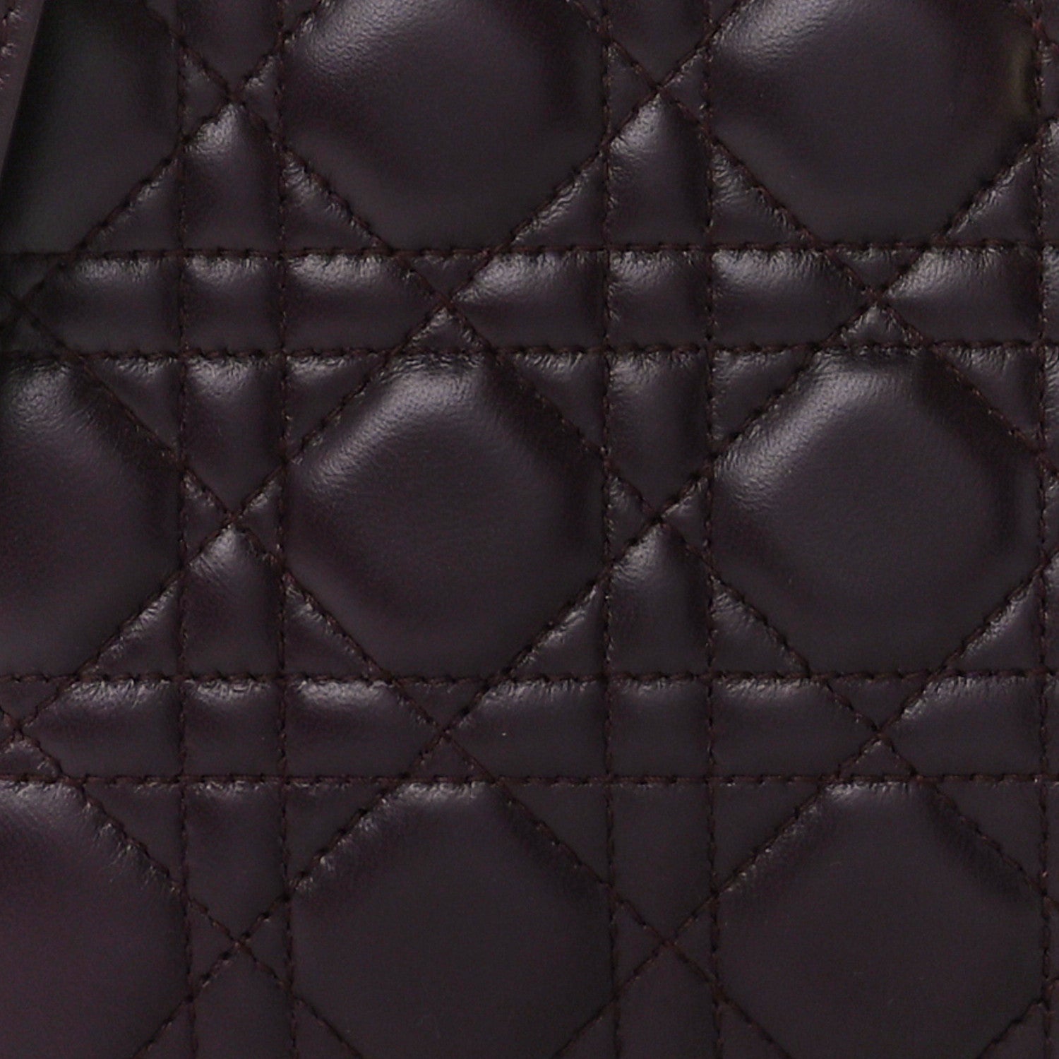 Christian Dior Lambskin Cannage Small Lucky Badges My Lady Dior Plum 9 of 12