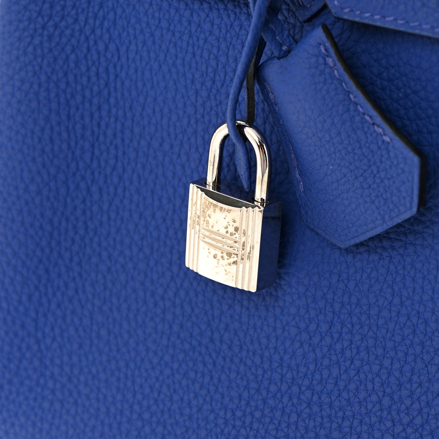 Togo Birkin 25 Bleu Electrique