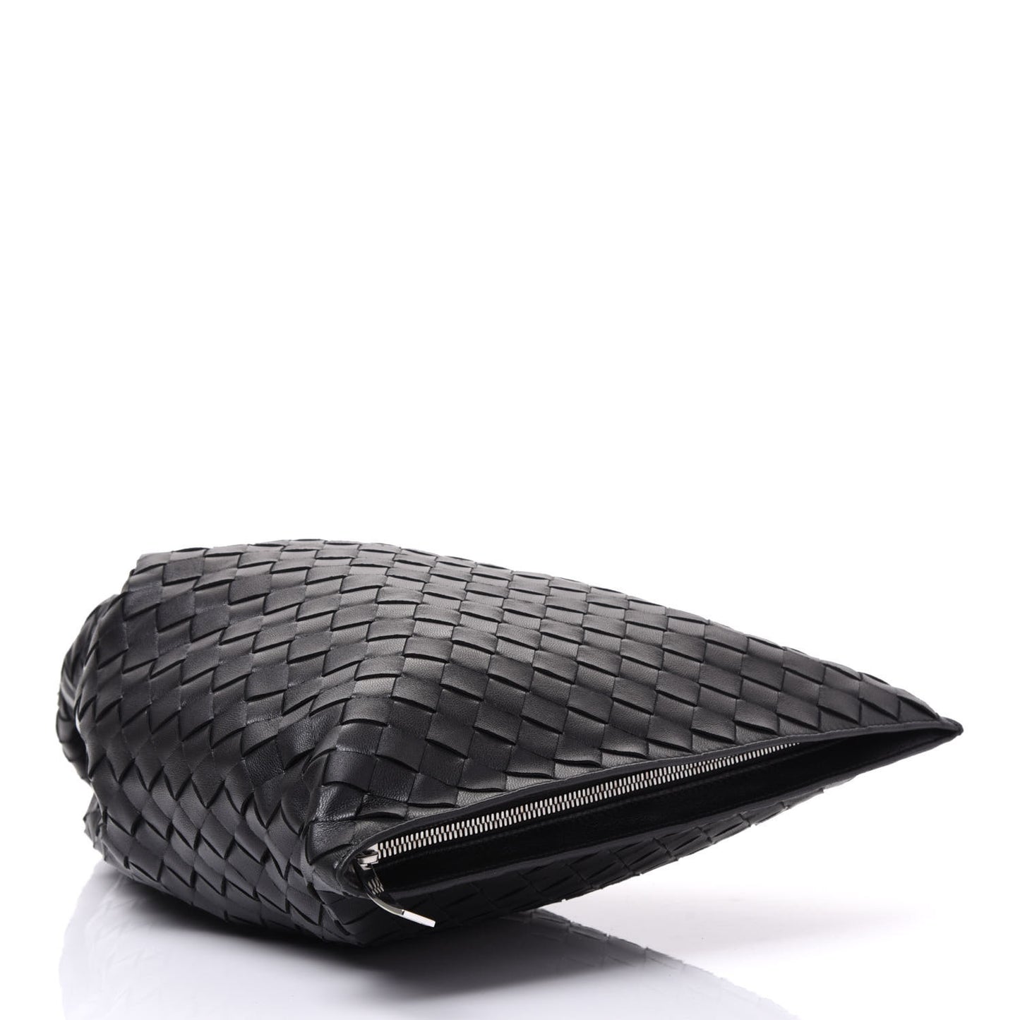 Nappa Intrecciato BV Twist Black