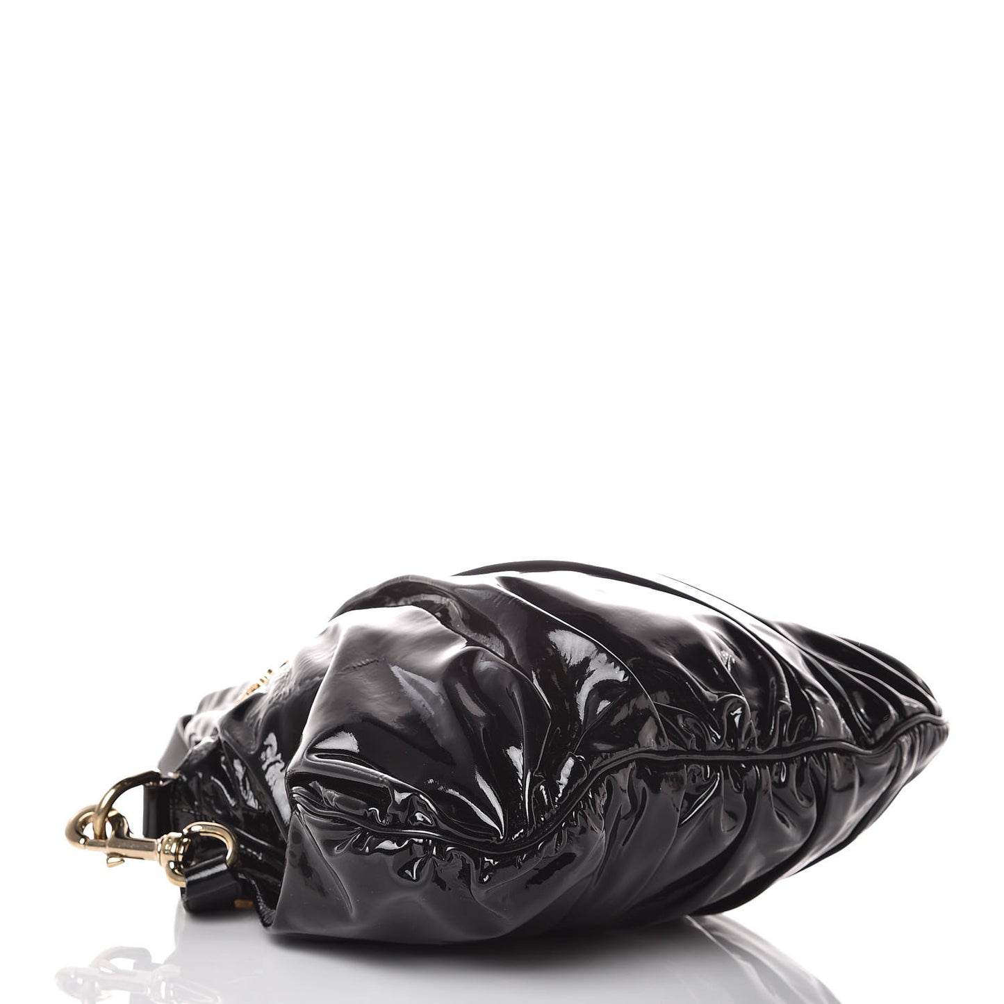 Patent Small Hysteria Tote Black