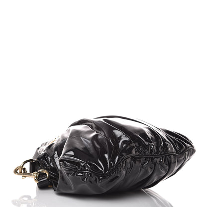 Gucci Patent Small Hysteria Tote Black 4 of 11