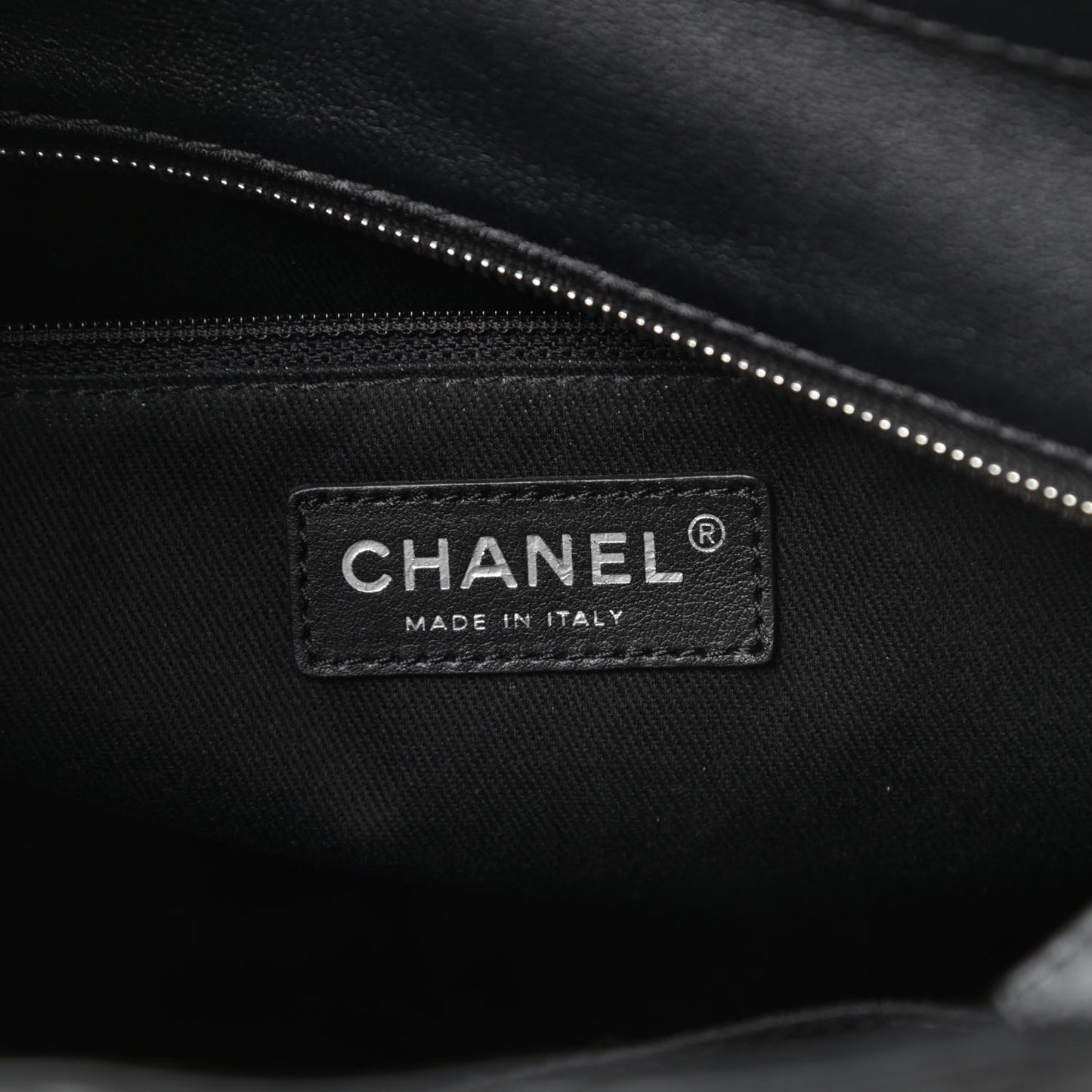 Calfskin Quilted In The Business North South Tote Black