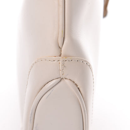 Gucci Calfskin Small Jackie O Hobo White 17 of 22
