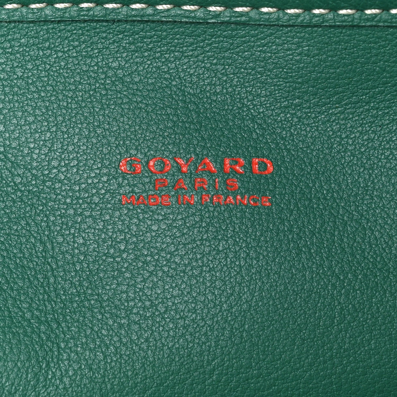 Goyard Goyardine Saint Louis GM Green 6 of 19