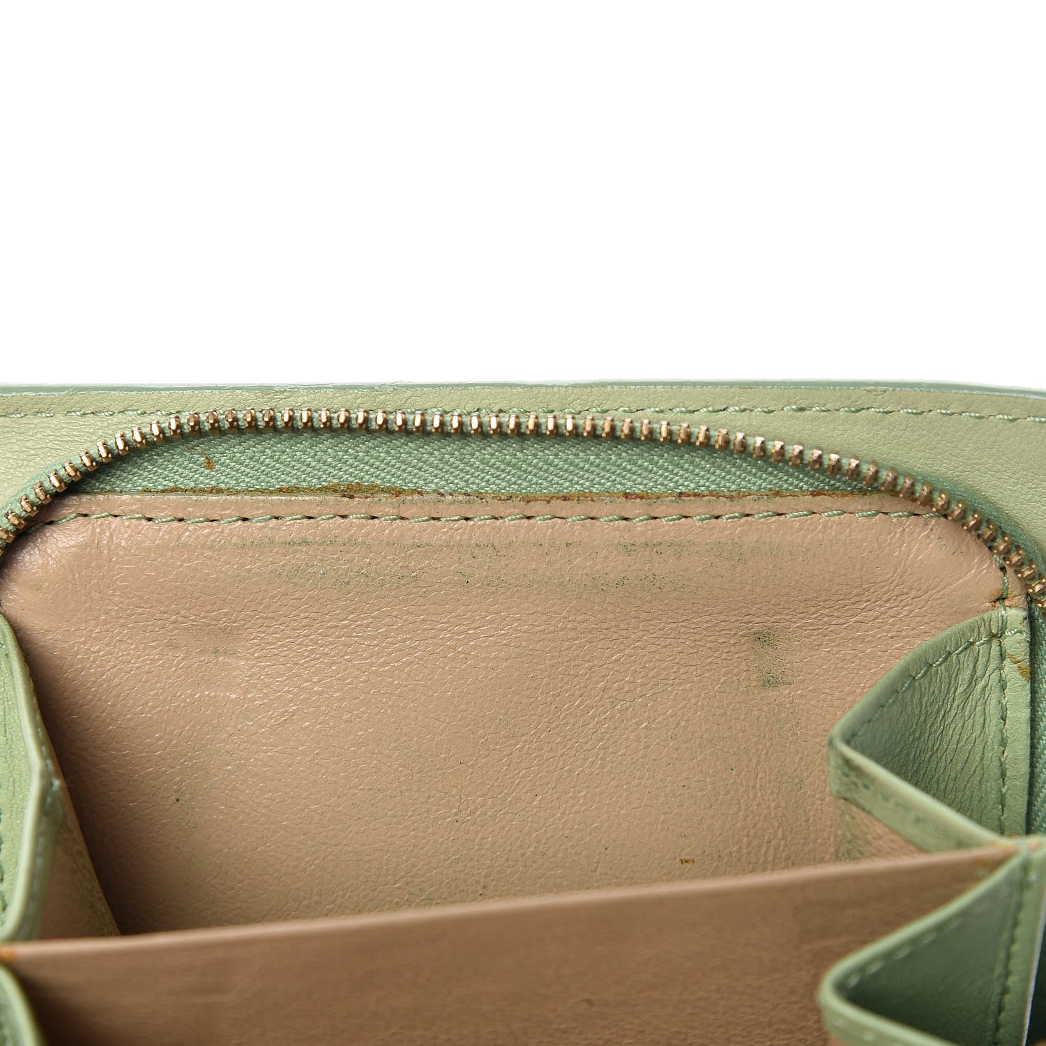 Bottega Veneta Nappa Intrecciato French Flap Wallet Green 7 of 15