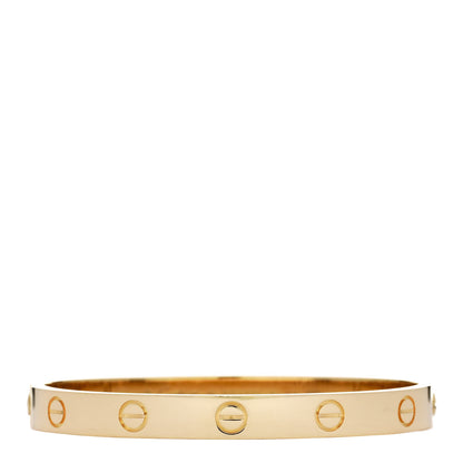 Cartier 18K Yellow Gold Love Bracelet 16 1 of 8
