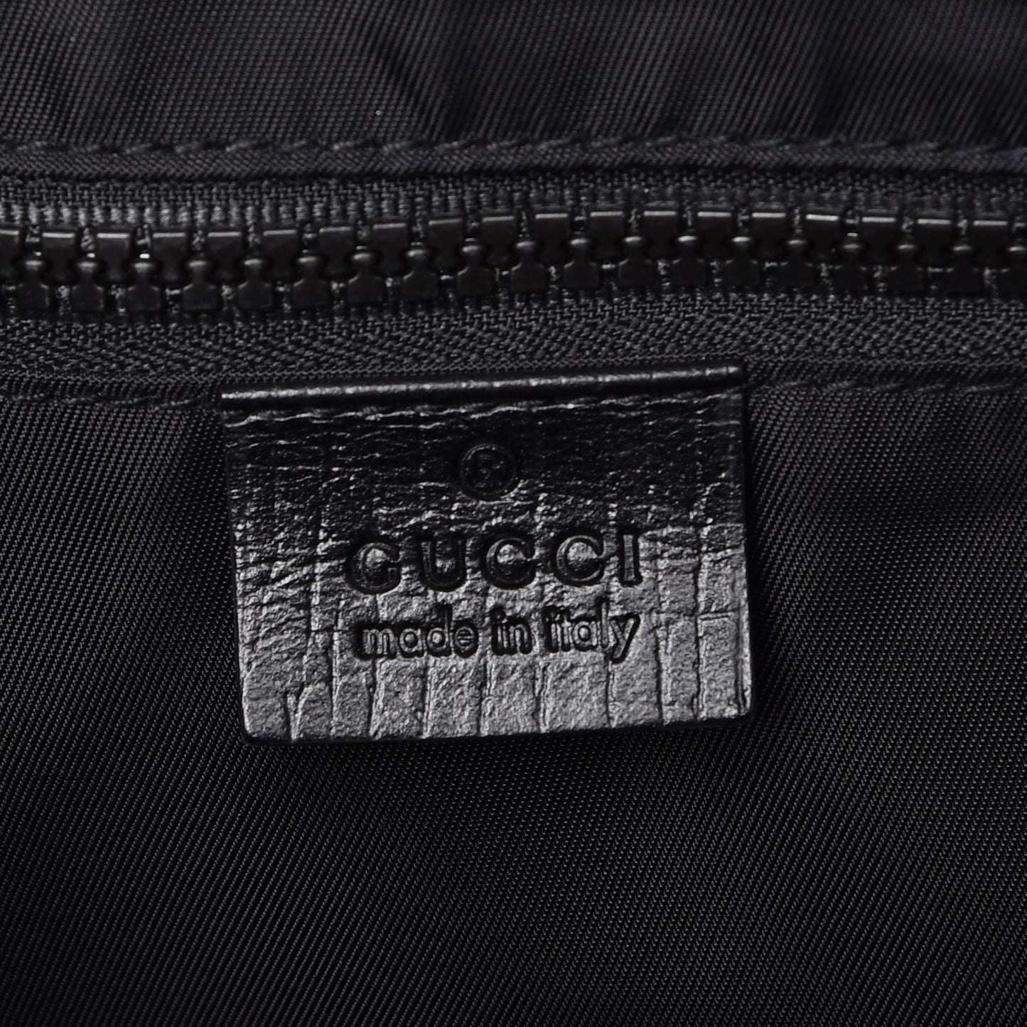 GG Plus Monogram Large Duffle Black
