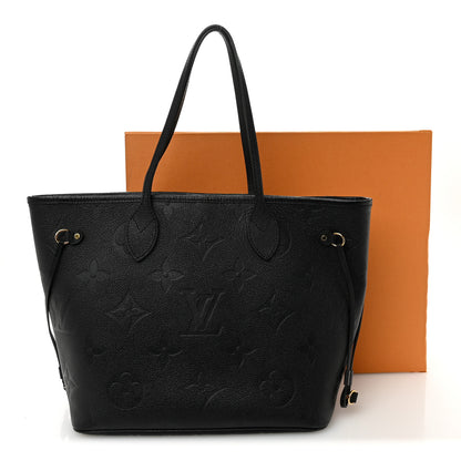 Louis Vuitton Empreinte Monogram Giant Neverfull MM Black 11 of 11