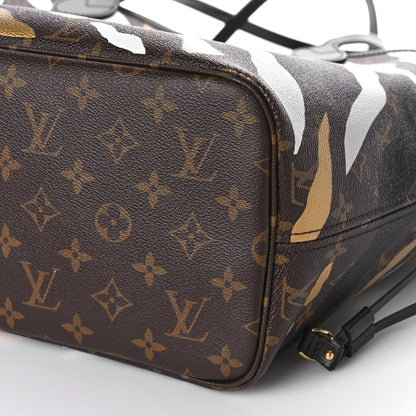 Louis Vuitton X LOL Monogram Neverfull MM Gold Silver 9 of 9