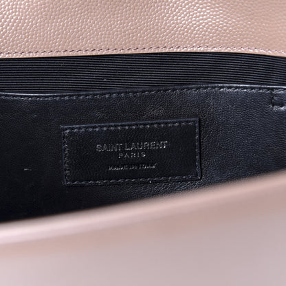 Saint Laurent Grain De Poudre Medium Monogram Kate Satchel Fard 6 of 9