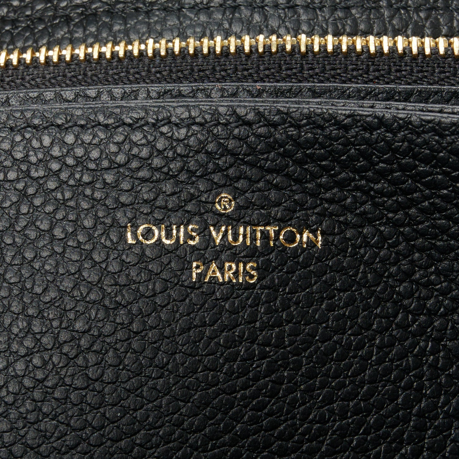 Louis Vuitton Empreinte Zippy Wallet Black 6 of 8