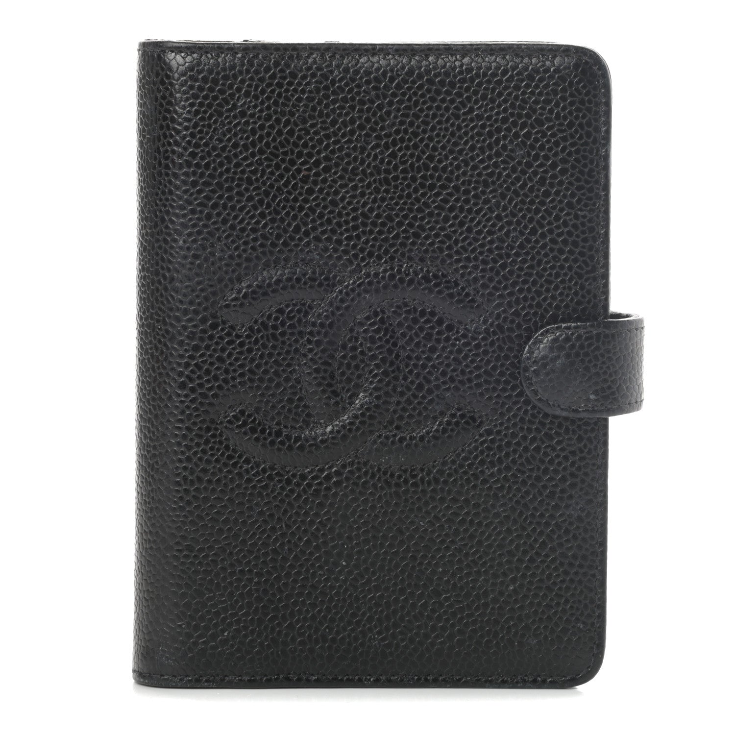 Chanel Caviar CC Small Ring Agenda Planner Black 1 of 12
