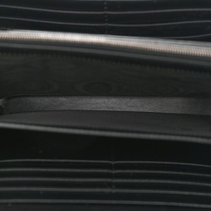 Gucci Calfskin Matelasse GG Marmont Chain Wallet Black 5 of 13