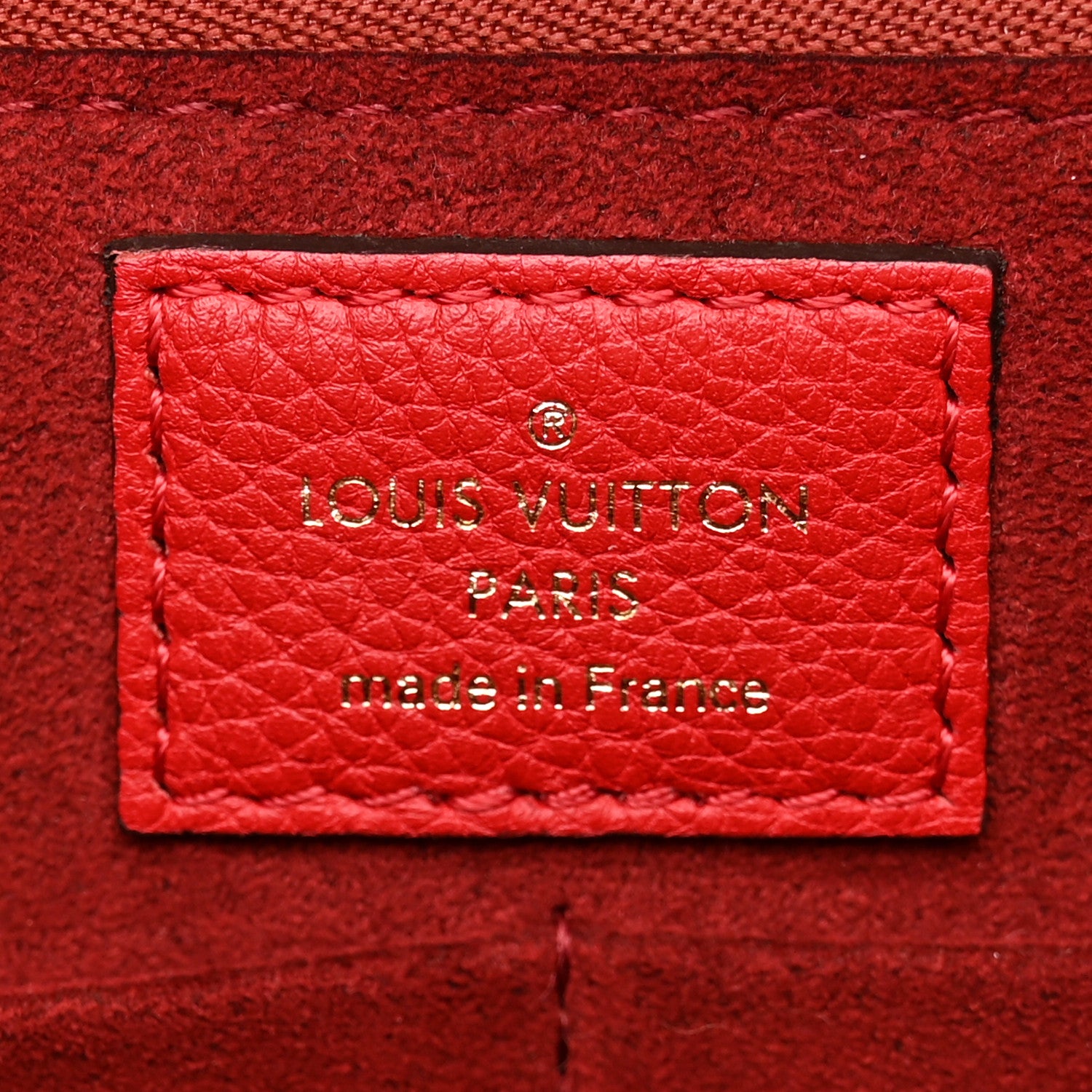 Louis Vuitton Calfskin Monogram Kimono Tote Cherry 7 of 12