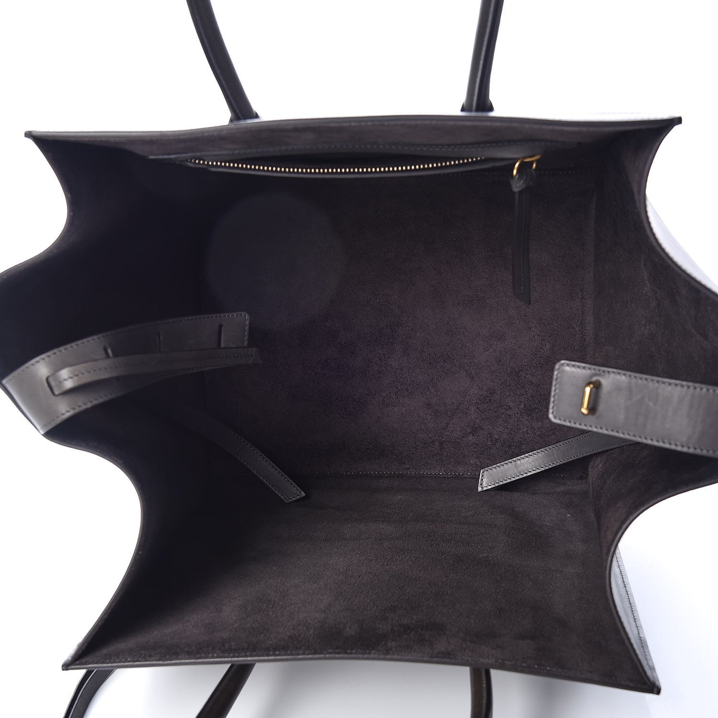 Smooth Calfskin Medium Phantom Luggage Grey