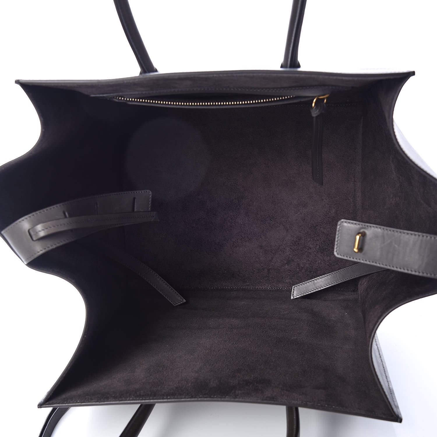 Celine Smooth Calfskin Medium Phantom Luggage Grey 7 of 14