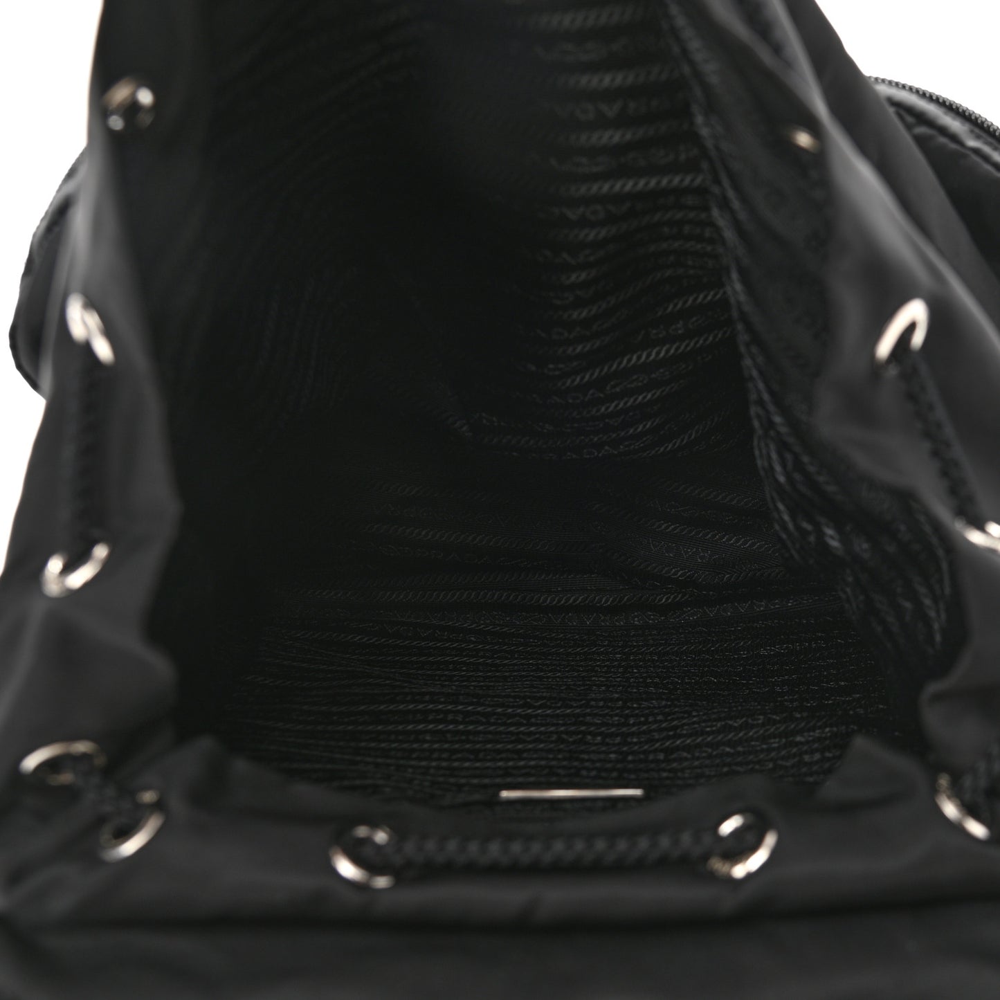 Tessuto Nylon Vela Large Backpack Black
