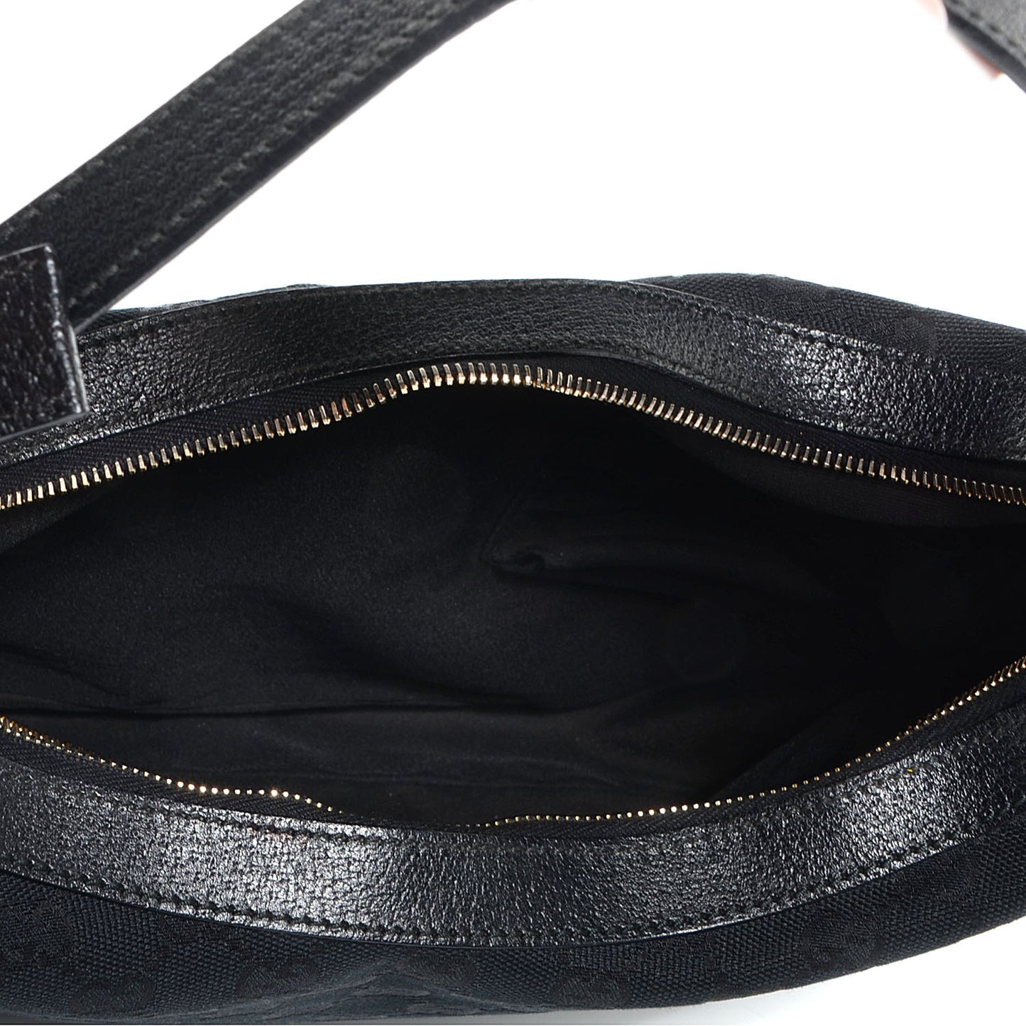 Monogram Small Charmy Hobo Black