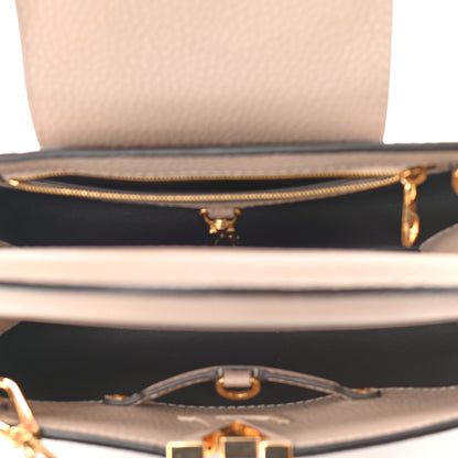 Louis Vuitton Taurillon Capucines BB Galet 5 of 9